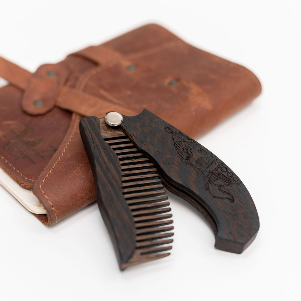 Wooden Beard Comb – Viking Design