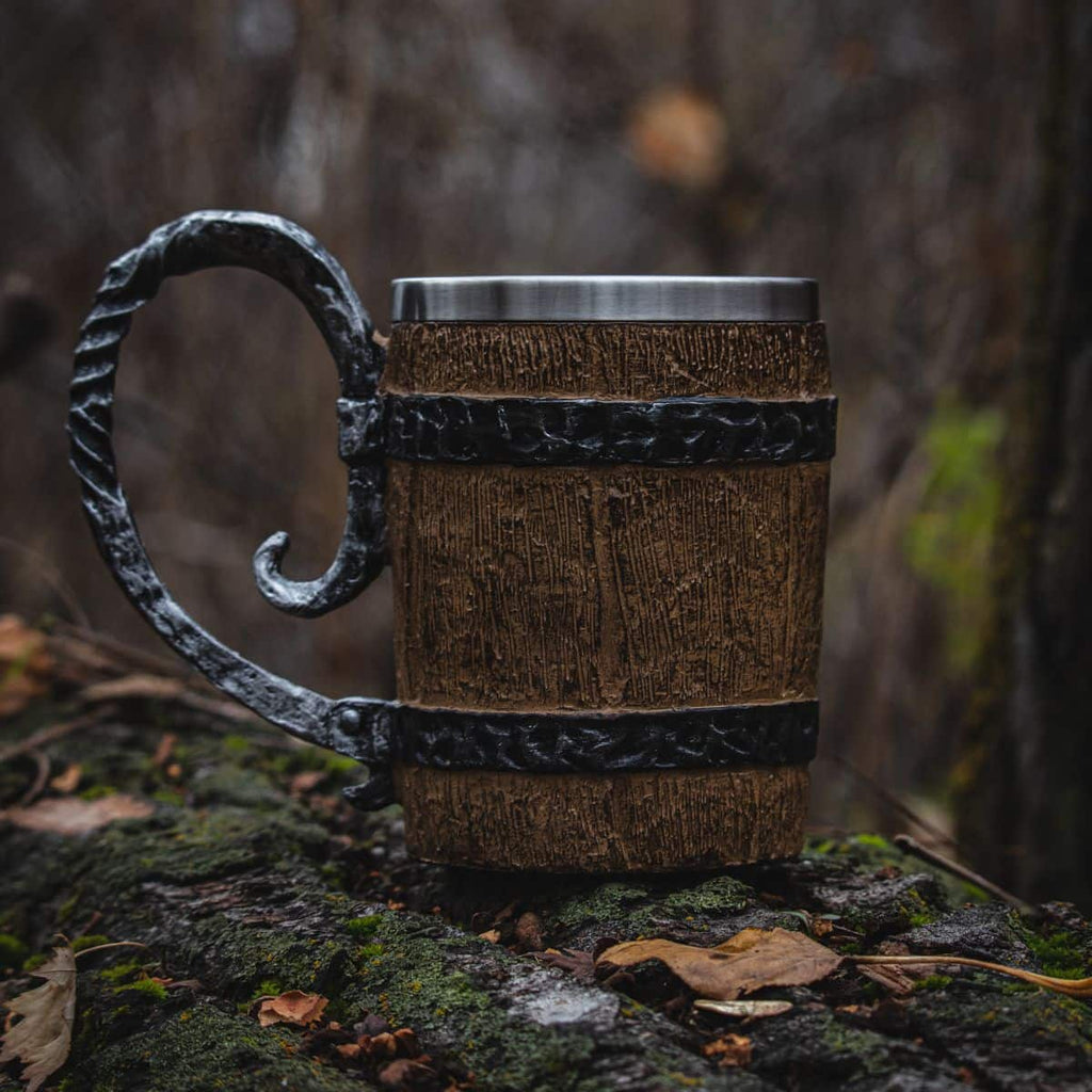 Ancient Treasures' Bold Viking Tankard
